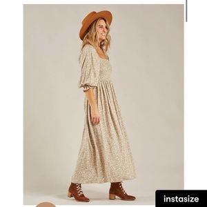 SOLD Rylee and Cru Women’s Adelaide Dress in Magnolia